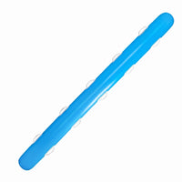 Grip Handles Inflatable Swimming Buoy Bar Rounded Ends PVC Swim Buoy Bar Printed Markings Inflatable Swimming Aid Glossy