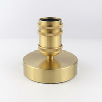 Ceiling Light Fitting for Living Room and Bedroom Lighting, Solid Brass E27 Lamp Bulb Holder with Integrated Switch, DIY Lighting, 110-220V