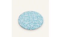 Round Tailored Tablecloth Waterproof Tablecloth with Elastic Edge Elasticized Table Cover for Patio, Picnic