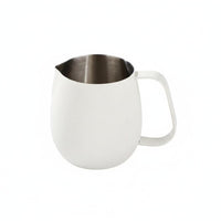 Latte Art Pitcher Even Flow Espresso Latte Art Jug Rust Resistant Stainless Steel Milk Pitcher for Baristas, Cafe
