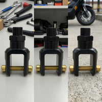Damping Adapter with U-Fork Machined Front Fork shock absorption Adapter Heavy-Duty Components for DIY Builders
