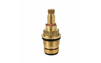 Brass Valve Core Easy Installation Slow Opening Tap Cartridge Anti-Leak Seal Faucet Screw Stem Valve for Bathroom, Kitchen