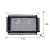 Cat Hammock Window Perch, Foldable Hanging Bed with Strong Suction Cup Cat Bed Mount, Indoor Relaxation Area for Cats Windowsill Watching