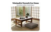 Japanese Design Foldable Tatami Desk Space-Saving Foldable Tatami Table No Assembly Required Household Furniture Versatile Use for Apartment Dwellers, Tea Enthusiasts, Bay Window, Bedroom, Dormitory, Small Areas