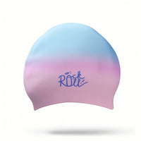 Non-Slip Silicone Swim Cap Stretchy Swim Cap with Textured Inner Soft Headwear Comfortable for Children, Toddlers, Swimming Lessons, Pool