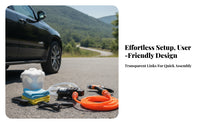 12V Car Washer Kit Portable High Pressure Cleaning Pump Kit Multi-Purpose