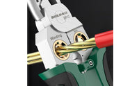 Audible Buzzer Notify Voltage Detecting Pliers Stainless Steel Electrician's Combination Tool Coil-Loaded Wire Cutter and Crimper for Electricians