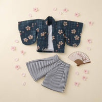 1/12-Scale Kimono Outfit Japanese-Style BJD Doll Kimono Set     Miniature Clothing