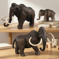 3 Pieces Woolly Giant Figurine Vivid Giant Figurine Richly Painted Animal Model for Teachers