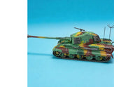 1/72 Scale Tank Model Movable Turret Historical Armored Vehicle Model Realistic Collectible Decor for Collectors