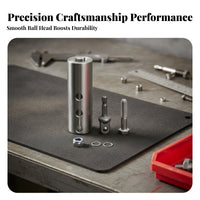 Heavy Duty Trailer Jack Crank Adapter Included Hardware Easy to Install Stainless Steel Jack Crank Handle Adapter Vehicle Accessory
