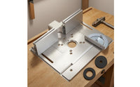 Insert Ring Inserts Router Table Insert Plate Angle Guide Router Insert Plate Scale Markings Woodworking Tool Metal