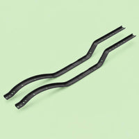 RC Chassis Rail Set Metal Chassis Rail Set Black for All-Terrain Crawling