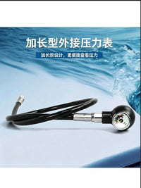 Extended External Pressure Gauge