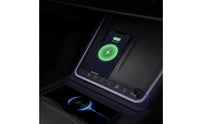 Car Control Panel Dock Touch-Style Charging Panel with Ambient Light for Commuters, Center Console