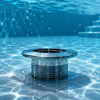 Stainless Steel Pool Drain Pool Suction Outlet Easy to Clean