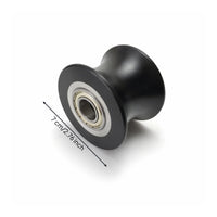 Aluminum Pulley Wheel Elliptical Bearing Wheel Smooth Rotation Exercise Equipment