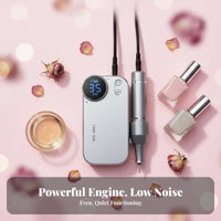 Energy-Efficient Electric Polishing Tool for Nails Portable Cuticle Shaping Instrument Machine Adjustable Speed Energy-Efficient
