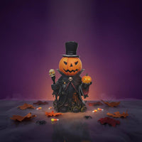 Pumpkin Lantern Ornament Tabletop Display Halloween Pumpkin Figure Presentable Halloween Miniature Ornament