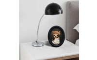 Black Finish Oval Picture Frame Ornate Vintage Oval Frame Tabletop Display