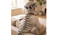 Dinosaur Skeleton Hood Stuffed Dinosaur Skeleton Headpiece 3D for Cosplayers