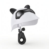 Adjustable Motorcycle Phone Holder with Sunshade Long-Lasting Handlebar Phone Holder with Sunshade Firm Heavy Duty for Motorcyclists