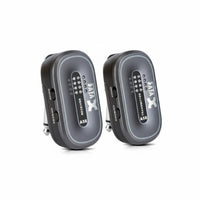 100 Feet Transmission Transfer Range Guitar Transmitter Receiver 5.8GHz Band Wireless Guitar System Ultra-Low Latency Wireless Instrument Audio System Removable Battery for Guitarists, Bassists, Musicians, Stage Performance, Practice, Studio Recording