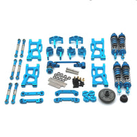 Metal Kit Close-Tolerance RC Car Parts with Shock Absorbers Damping Part for WLtoys 1/14 144001 144002 144010