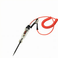 Alligator Clip Test Pen Transparent Handle Automotive Test Pen Electrical Tip Tester 190 Mm