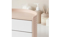 Multi-Compartment Rotating Makeup Organizer Large Capacity Cosmetic Storage Box Desk Top Design Vanity Organizer Stand Multiple Compartments for Dressing Table