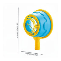 Portable Wind-Powered Bubble Machine Recreation Item for Children