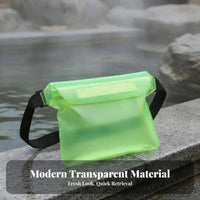 Swimming Electronic Protector Touch Screen Compatible Submersible Electronic Protector Adjustable Strap Diving Bag for Swimmers, Snorkelers