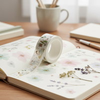 Spring Handmade Collection Washi Tape & Matte PET Tape for Journaling and Crafts