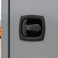 Flush Mount T Handle Lock Foldable T Handle Lock with Key Anti Break in Recessed Latch for Cabinet