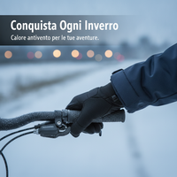 Winter Cycling Gloves Touchscreen Windproof Thermal for Outdoor Sports Skiing Hiking