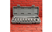 Compact Socket Wrench Toolkit Heavy-Duty Socket Wrench Set with Tool Box Portable Tools Organized for DIYers, Car Repair