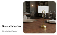 Table Number Holder Multipurpose photo Holder Versatile Place Card Clip for Restaurant Owners, Wedding Planners, Weddings, Banquets