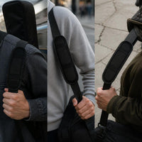 Detachable Shoulder Pad for Guitar Straps, Laptop Bags, and Luggage - Pressure Relief Cushion
