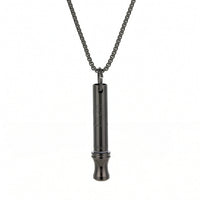 Whistle Pendant Necklace Discreet Necklace with Whistle Pendant Portable