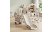 Young Child Slide and Swing Set Young Child Slide and Climber Playset Smooth Edges Multi-Feature Play Structure for Young Children, Playroom