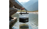 Foldable Fishing Bucket Wear-Resistant Folding Fishing Bucket Versatile Foldable EVA Pail for Fishermen