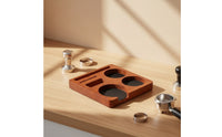 Espresso Organizer with Slots Slim for Kitchen Countertop, Baristas