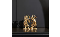 Warrior Figurine Antique-Style Tabletop Ornament Tabletop Sculpture with Base Detailed Statue Classic for Collectors, Home Decor