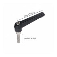 L Handle Screw 304 Stainless Steel 7-Shape Handle Knob Easy to Adjust Adjustable Clamping Lever