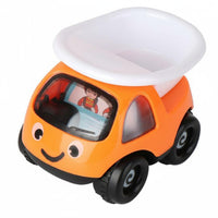 No Battery Required Mini Construction Car Educational Inertia Toy Car Easy to Grip Push and &move Truck Toy Long-Lasting for Boys, Toddlers, Kids