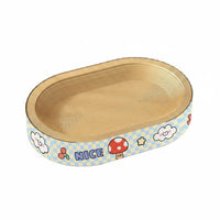 Multi-Functional Corrugated Cardboard Cat Lounger Large Space Cardboard Cat Scratcher Lounge Non-Slip Pet Supplies Long-Lasting for Cats, Indoor