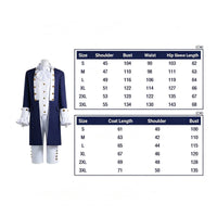 Cosplay Costume with Coat Cosplay Outfit Fantasy Medieval Costume for Cosplayers, Halloween, Theater