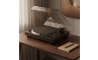 Clear Vinyl Player Dust Cover Transparent Turntable Lid with Hinges Rigid Turntable Dust Cover Hinges Long-Lasting for Vinyl Collectors