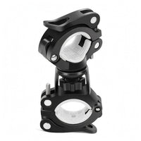 Ball-Joint Two-Wheeler Light Mount 360-Degree Rotation Bike Light Mount Multi-Angle Adjustable Universal Flashlight Holder