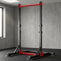 Steel Frame Freestanding Pull-up Bar Anti-Slip Freestanding Pull up Bar Wide Floor Pads Fitness Equipment Stable Standing for Home Exercise, Stretching